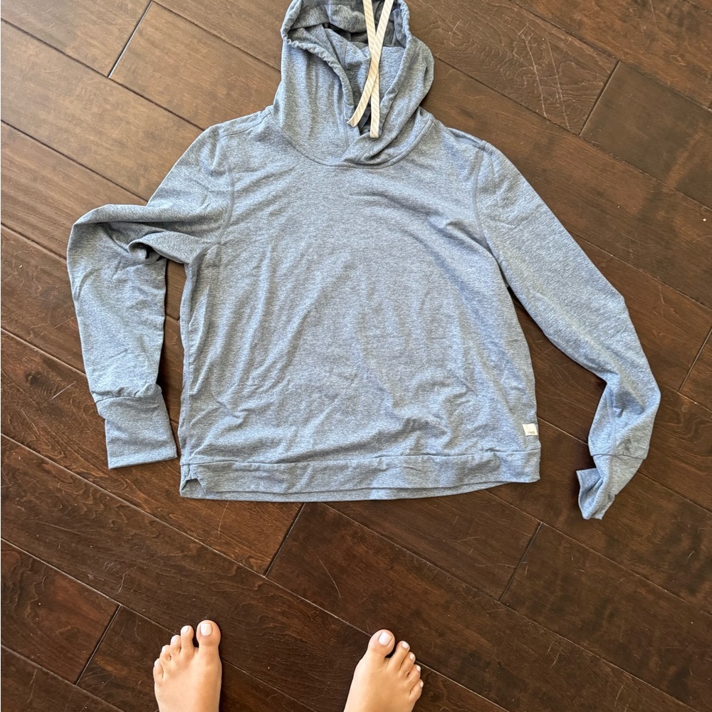 Gray Hooded Sweatshirt